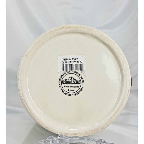 A SPECIAL PLACE Ceramic Pitcher 2002 Vtg 2 Quarts Holiday Micro Dshwshr Freezr - Picture 8 of 9